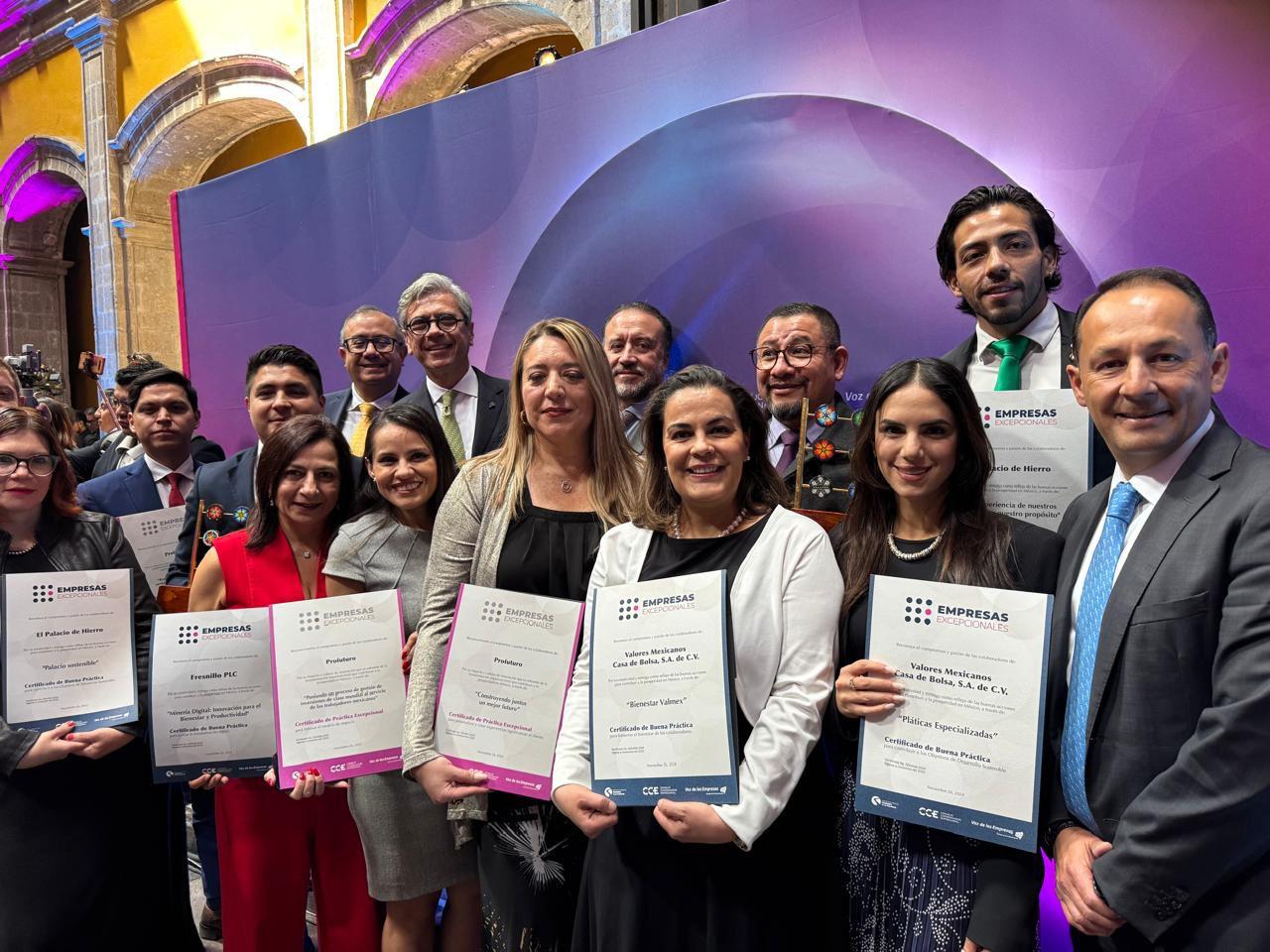 Fresnillo plc es reconocida como Empresa Excepcional por su práctica ...